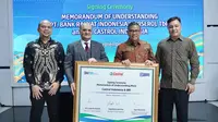 Kerja sama dimulai dengan penandatanganan MoU Layanan Perbankan antara Director PT Castrol Indonesia dengan Director of Institutional and Wholesale Business BRI Agus Noorsanto di Jakarta, pada Kamis (1/9).