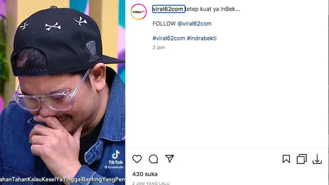 Indra Bekti Nangis Dengar Pesan Ivan Gunawan Setelah Mendapat Kesempatan Hidup yang Kedua