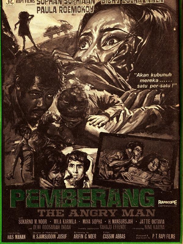 Poster film Pemberang. (Foto: Dok. Wikipedia Indonesia)