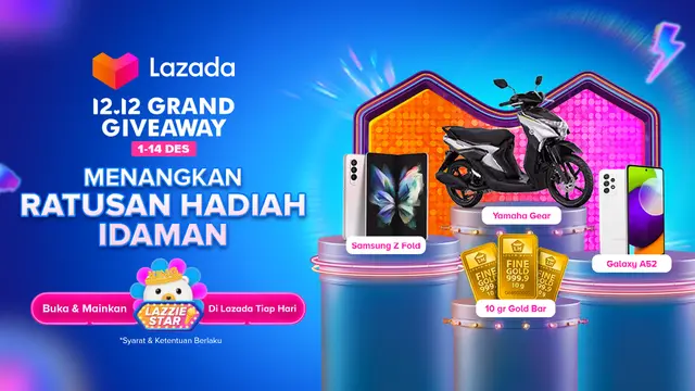 Lazada 12.12 Grand Giveaway.