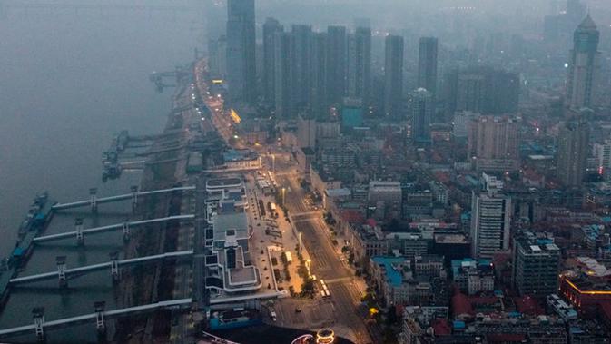 Dikepung virus Corona, Kota Wuhan bak kota mati yang sepi tanpa aktivitas. (Sumber: Business Insider)