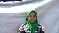 Sukmawati meraih podium juara kelas HDC 10 (Bogi Triyadi)
