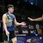 Ganda putra  Ade Yusuf/Wahyu Nayaka Arya Pankaryanira gagal lolos ke perempat final Australian Open Super Series 2015 (Humas PP PBSI)