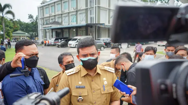 Bobby Nasution: Positif Covid-19 di Kota Medan Menurun, Masyarakat Harus Tetap Displin Prokes