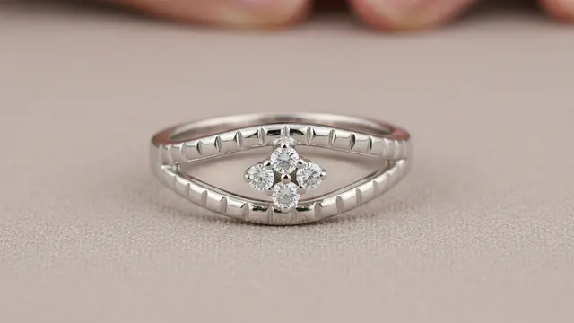 Model Cincin Nikah Belah Rotan (Foto: Gemini AI)