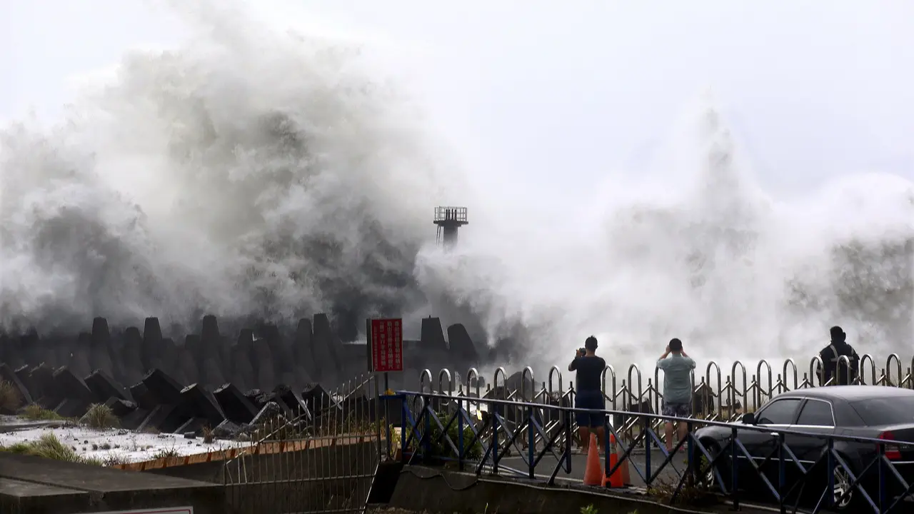 Topan Soudelor di Taiwan.