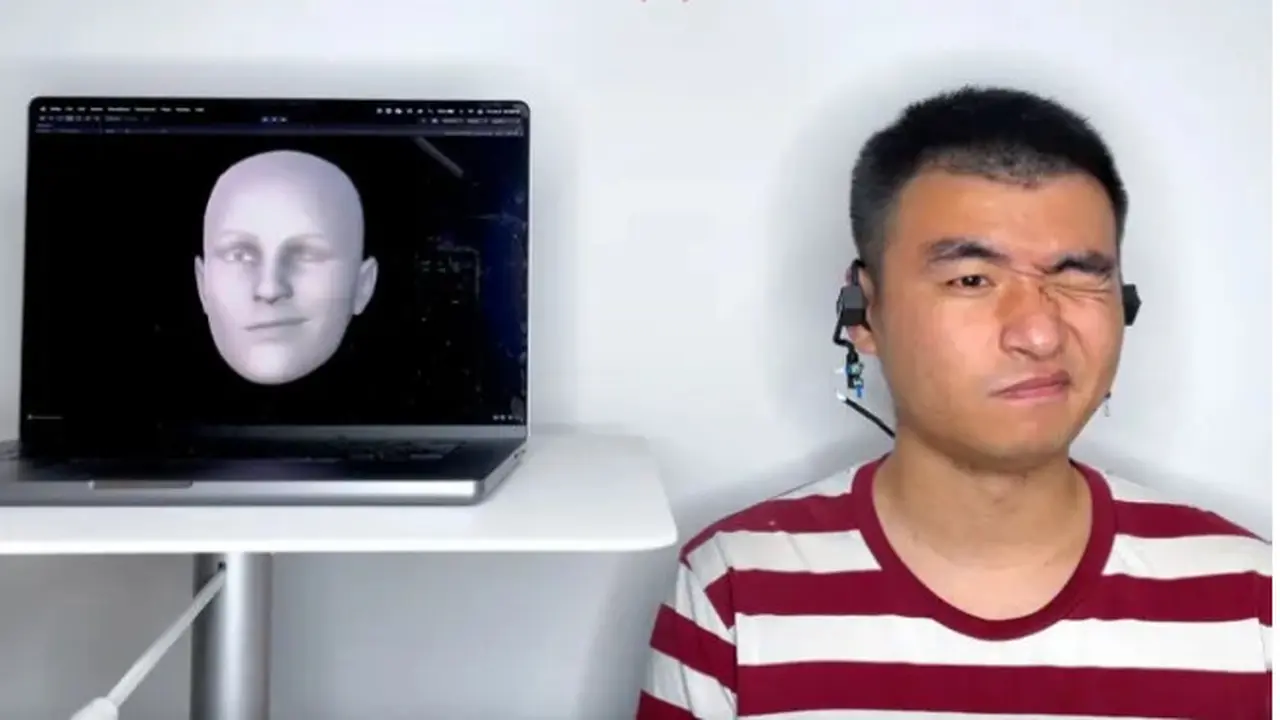 EarIO, Earphone yang Bisa Menangkap Ekspresi Wajah. Dok: Ke Li/Cornell University