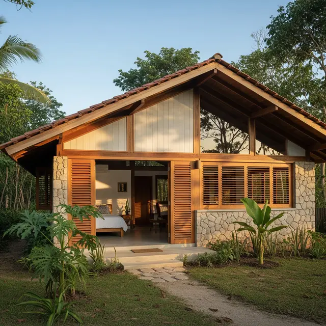 Desain Rumah Kecil Budget Rendah Tapi Tampak Elegan