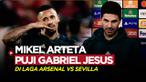Berita video penyerang asal Brazil milik Arsenal, Gabriel Jesus tampil apik dan dinobatkan menjadi Man of the Match saat Arsenal tumbangkan Sevilla di Liga Champions 2023/2024