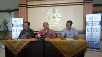 Konferensi pers SBMPTN 2019 Unesa (Foto: Dok Universitas Negeri Surabaya/Unesa)