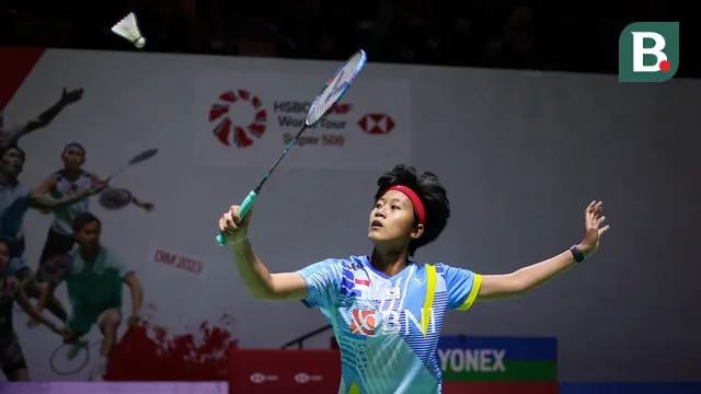 Foto: Gregoria Taklukkan He Bing Jiao untuk Tembus Perempatfinal Indonesia Masters 2023, Putri KW Kandas