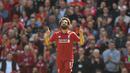 Liverpool menjalani musim yang mengecewakan, tetapi ada satu pemain yang performanya terus stabil dan terus memproduksi gol. Ia adalah Mohamed Salah. (Foto: AFP/Pool/Paul Ellis)