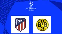 Liga Champions - Atletico Madrid Vs Dortmund (Bola.com/Adreanus Titus)