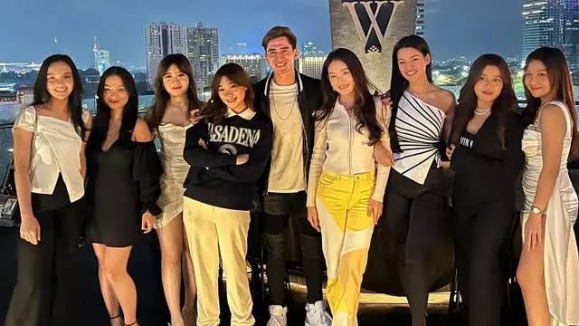 Ulang Tahun Verrell Bramasta dihadiri Natasha Wilona