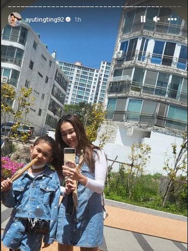 6 Potret Ayu Ting Ting Liburan ke Korea Selatan, Kompak Bareng Bilqis