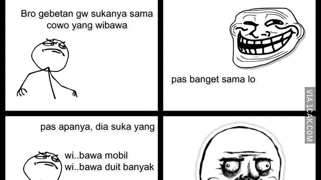 Meme Lucu Nyindir Tipe Idaman Cewek Ini Bikin Senyum-Senyum