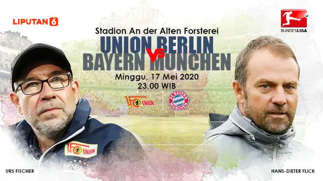 Prediksi UNION BERLIN vs BAYERN MUNICH