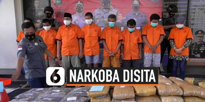 VIDEO: Narkoba Senilai Miliaran Rupiah Disita Polres Tangsel