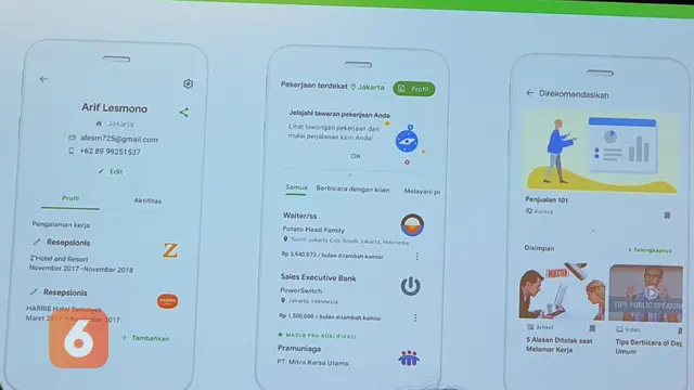 Kormo, Aplikasi untuk Pencari Kerja dari Google