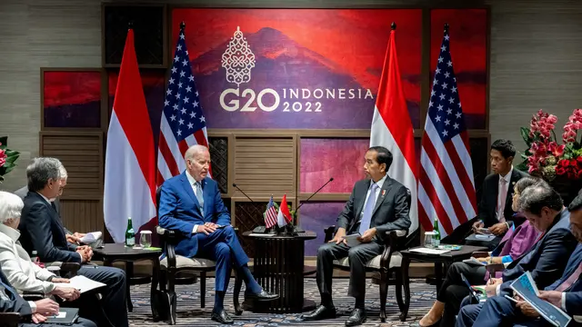 Jokowi dan Joe Biden Bertemu Jelang KTT G20 di Bali