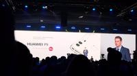 Oliver Kaltner, CEO Leica saat acara peluncuran Huawei P9 di Battersea Evolution, London, Inggris (Liputan6.com/ Andina Librianty)