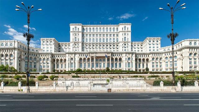 The Palace of Parliament, Bucharest, Rumania