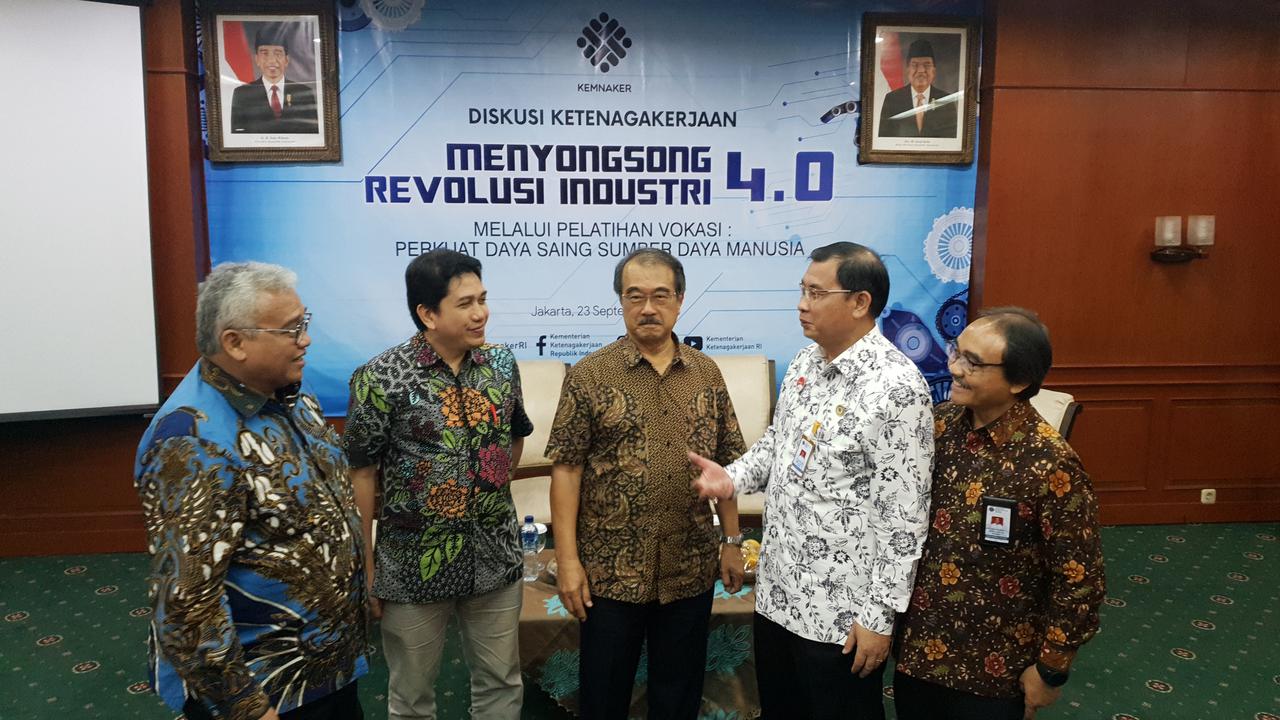 Kolaborasi Pelatihan Vokasi Kunci Daya Saing SDM di Era Revolusi Industri 4.0