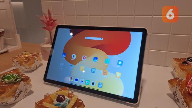 Xiaomi meluncurkan tablet Redmi Pad SE yang dapat mendukung momen-momen bersama keluarga (Liputan6.com/Giovani Dio Prasasti)