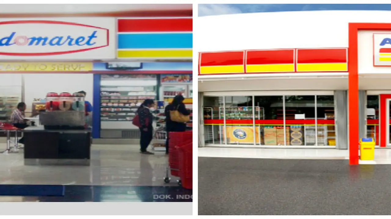 Indomaret VS Alfamart 2