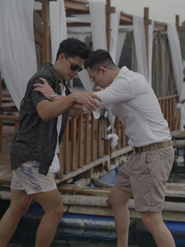 6 Potret Enrique Dustin, Sahabat yang Disebut Dorong Verrell Bramasta Hingga Alami Kecelakaan