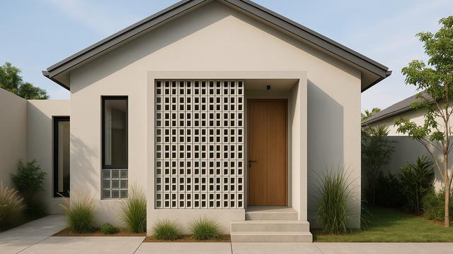 8 Desain Rumah dengan Dinding Roster Minimalis, Pilihan Tepat untuk ...