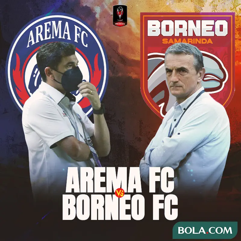 Piala Presiden 2022 - Duel Pelatih - Arema FC Vs Borneo FC