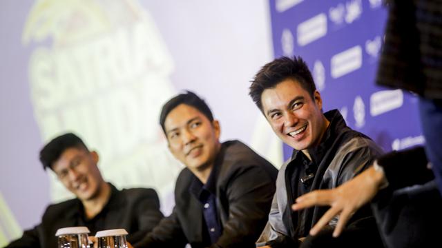 Presiden klub Satria Muda Pertamina, Baim Wong