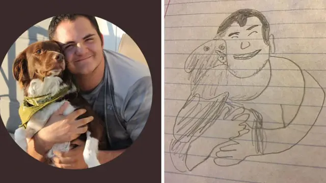 6 Sketsa Gambar Pakai Pensil Ini Nyeleneh, Bikin Geregetan