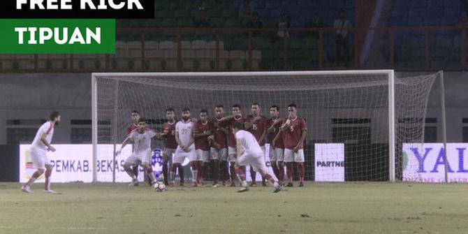 VIDEO: Free Kick Tipuan Saat Suriah Jebol Gawang Timnas Indonesia U-23