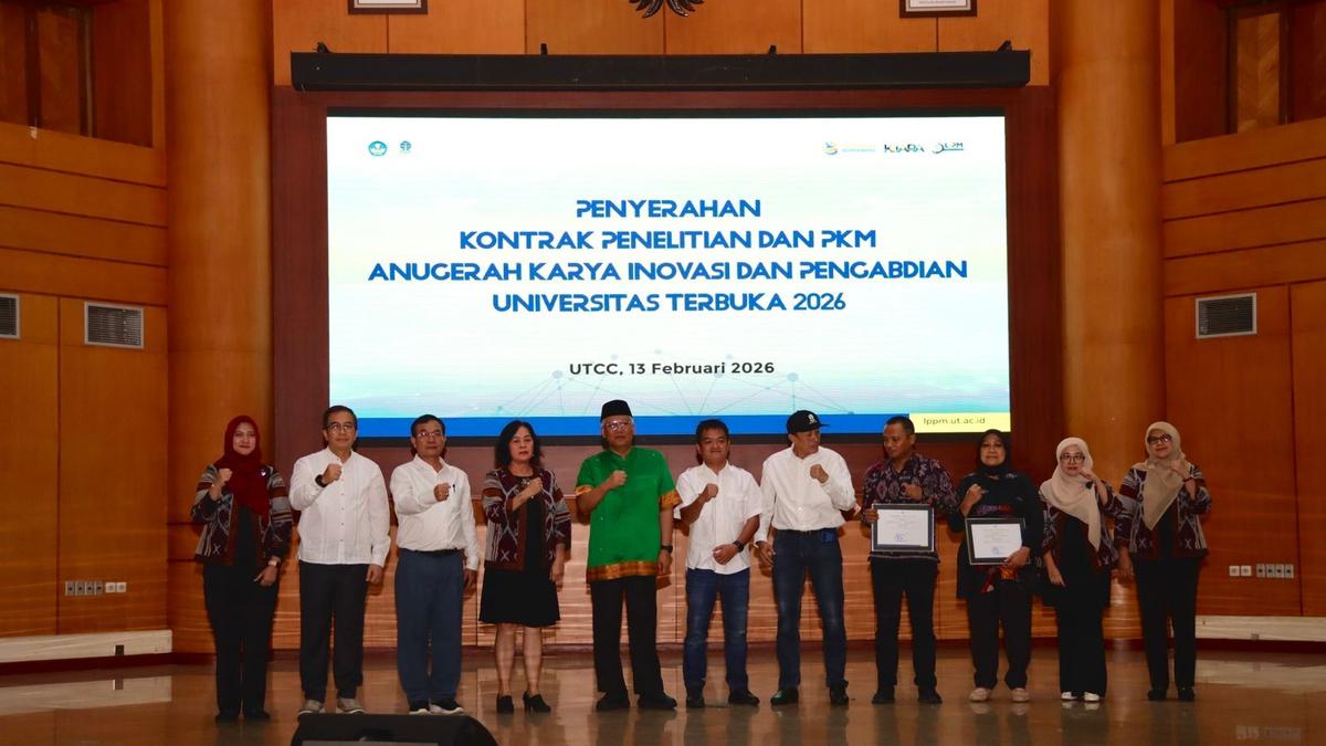 LPPM Universitas Terbuka Gelontorkan Dana Rp67 Miliar untuk Riset dan PkM 2026