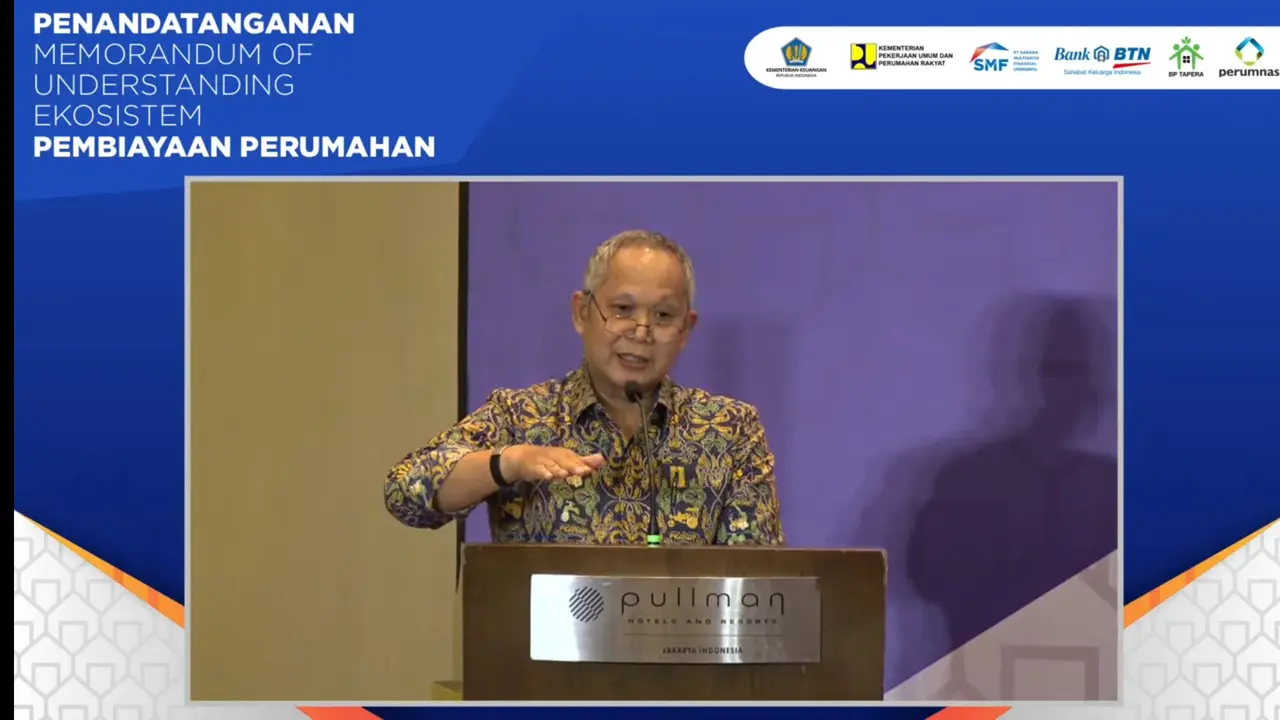 Direktur Jenderal Pembiayaan Infrastruktur Pekerjaan Umum dan Perumahan Rakyat, Kementerian PUPR, Herry Trisaputra Zuna