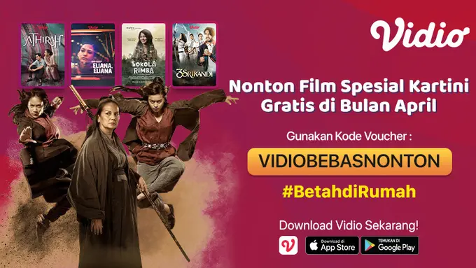 Sambut Hari Kartini, Vidio Gratiskan 9 Film Bertema Perempuan Inspiratif