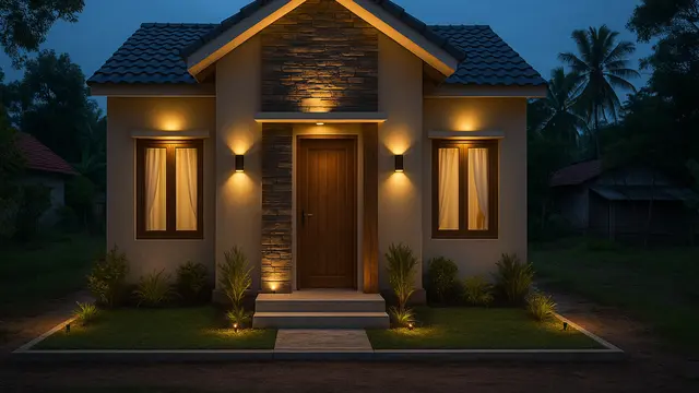 Model Rumah Sederhana tapi Mewah 2 Kamar di Desa