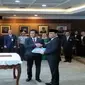 Sertijab Menteri PANRB dari Asman Abnur kepada Komjen Polisi Syafruddin pada Rabu (15/8/2018) (Foto: Liputan6.com/Septian Deny)