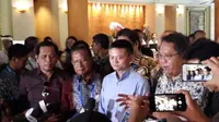 Pertemuan Steering Committee e-Commerce Indonesia dengan Jack Ma, selaku Penasihat e-Commerce Indonesia dan tim di sela-sela World Bank dan IMF Annual Meeting di Bali. Dok: KBRI Beijing