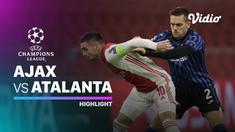 Berita video highlights matchday 6 Grup D Liga Champions 2020/2021 antara Ajax melawan Atalanta yang berakhir dengan skor 0-1, di mana Luis Muriel pencetak gol tunggal tersebut, Kamis (10/12/2020) dinihari WIB.