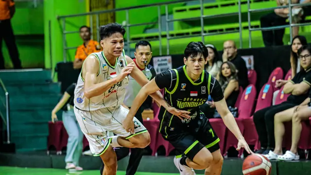 Pertandingan IBL 2025 antara Pacific Caesar melawan Borneo Hornbills