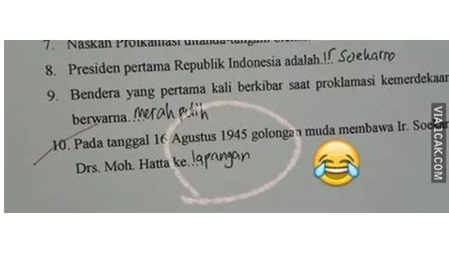 6 Jawaban Nyeleneh Siswa Saat Mengerjakan Tugas Ini Bikin Geleng Kepala