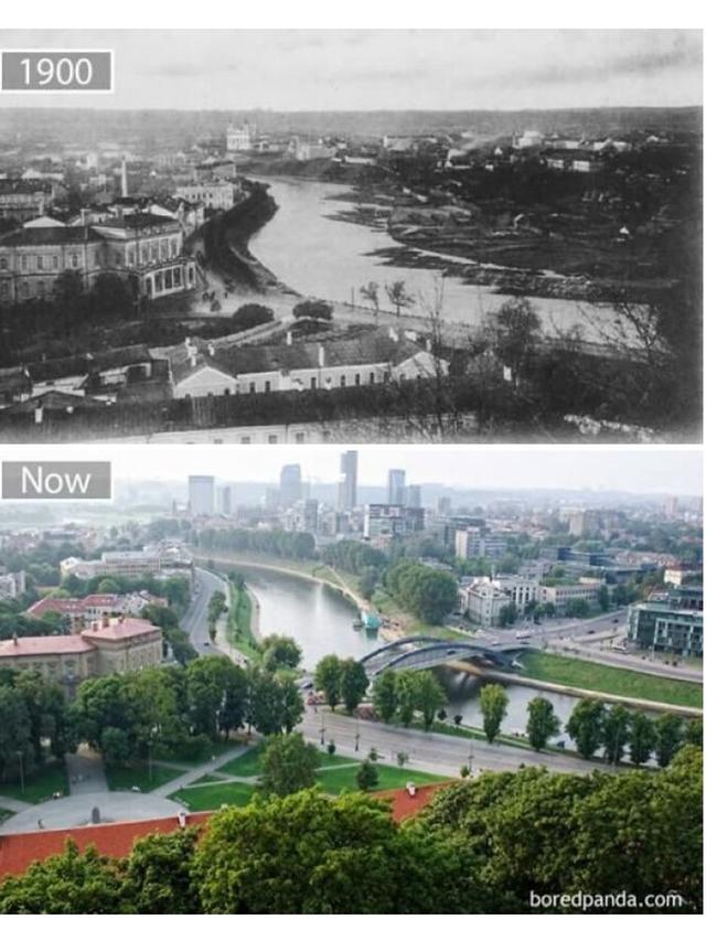 6 Potret Wajah Kota di Masa Lalu Vs Sekarang, Perubahannya Mengejutkan