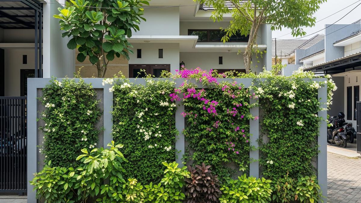 Ide Pagar Rumah Tanpa Celah untuk Privasi, 6 Desain Aman Cegah Penyusup