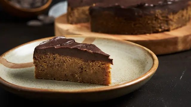 Super banana vegan cake/dok. Ann's