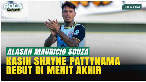 Pelatih Persija Jelaskan Alasan Debut Shayne Pattynama di Menit Akhir