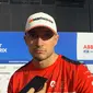 Pembalap Avalanche Andretti Jake Dennis berhasil meraih podium kedua secara back to back di ajang Formula E Jakarta 2023. Secara umum, ia menilai perhelatan berjalan cukup baik. Namun ada beberapa poin evaluasi yang disampaikan Dennis selepas balap. (Liputan6.com/Melinda Indrasari)