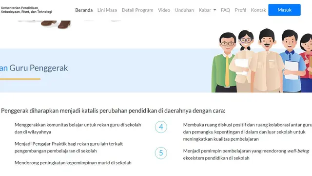 Kemdikbudristek membuka rekrutmen calon pengajar praktik dan calon guru penggerak bagi yang ingin mengikuti Program Guru Penggerak (PGP) angkatan 9 dan 10 pada 2023.